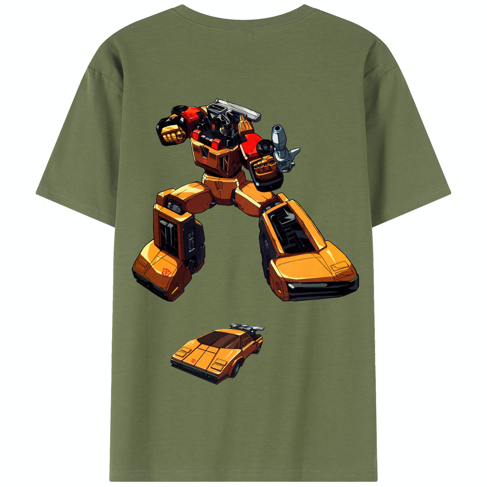 （画像用）  綿100％半袖Tシャツ（背面プリント）
